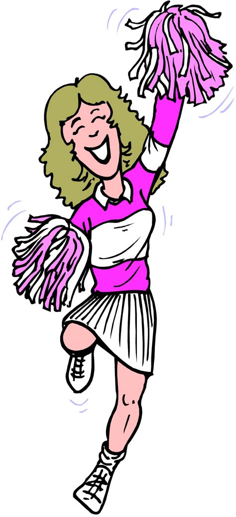 Free Cheerleading Clip Art Pictures - Clipartix