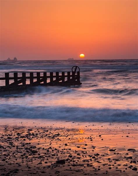 A Sunrise to begin a day, Aberdeen Beach, Scotland. | Scotland, Sunrise, Beach