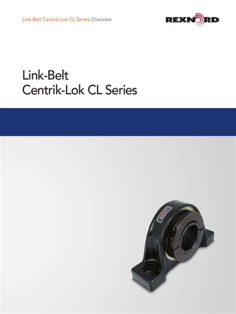 Link Belt Catalogo | PDF | Electrical Connector | Bearing (Mechanical)