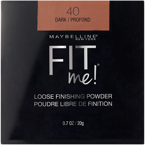 Maybelline Fit Me Loose Finishing Powder, Dark - Walmart.com