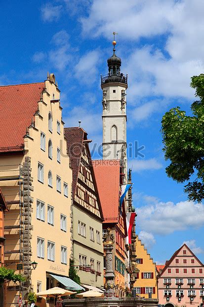 Architecture Of Traditional German Town Picture And HD Photos | Free ...