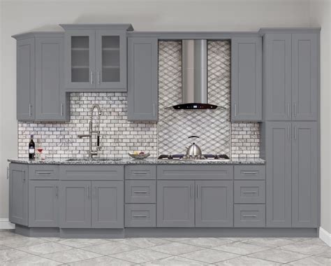 Hartford Grey Kitchen Cabinets - RTA Cabinet Store | Kitchen cabinet door styles, Grey kitchen ...