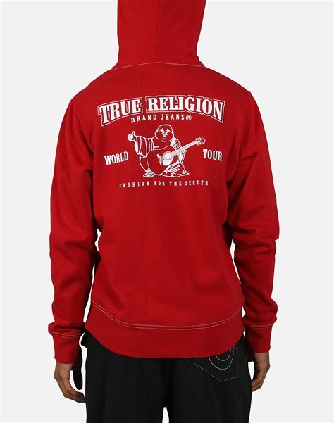 True Religion CLASSIC LOGO ZIP-UP HOODIE – DTLR