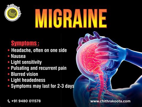 Migraine is a widespread, chronic and intermittently disabling disorder ...