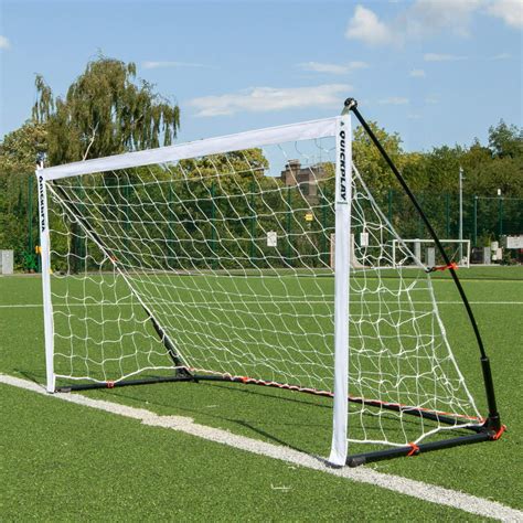 QUICKPLAY Kickster Elite Portable Soccer Goal with Integrated Weighted Base for Indoor & Outdoor ...