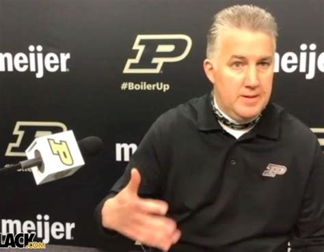 GoldandBlack.com video: Purdue coach Matt Painter, players on IU, more ...