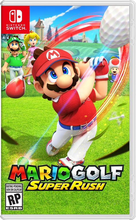 Mario Golf: Super Rush boxart, screenshots