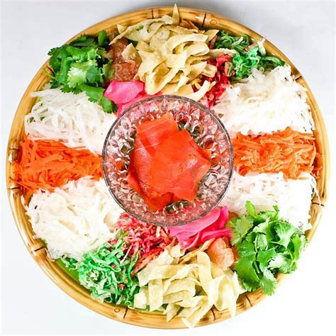 Yee Sang is a raw fish salad and a must-have for the Chinese New Year ...