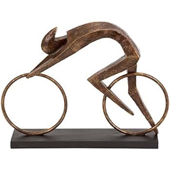 Amazon.com: Contemporary MODERN CYCLIST Bicycle Sculpture: Home & Kitchen