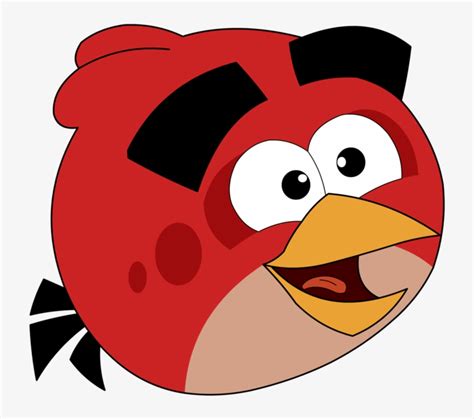 Angry Birds Red Png - Red Angry Bird Happy Transparent PNG - 1000x800 - Free Download on NicePNG