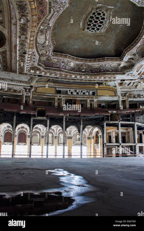 Michigan Theater. Detroit, MI Stock Photo - Alamy