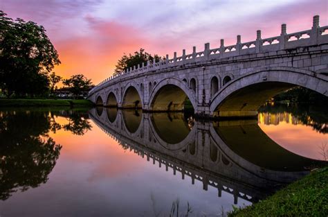 Stone Bridge of Chinese GArden | Chinese garden, Stone bridge, Garden