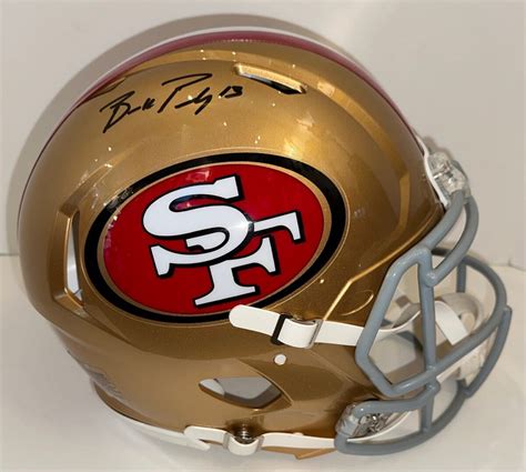 Brock Purdy Signed San Francisco 49ers Football Helmet +++ - The ...