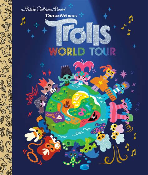 LGB Trolls World Tour Little Golden Book (DreamWorks Trolls World Tour) by David Lewman ...