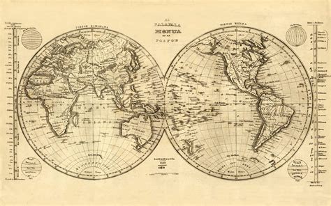 Old Vs New World Map