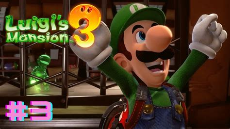 Luigi's Mansion 3 Gameplay Walkthrough Part 3 / Kruller the Security Guard Boss Ghost! (Switch ...