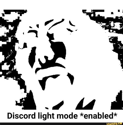 Discord light mode *enabled* - iFunny Brazil