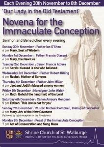 Offerimus Tibi Domine: Novena for the Immaculate Conception