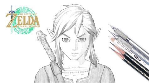 Game | Drawing | How to draw Link | The Legend of Zelda: Tears of the ...