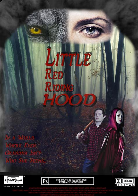 Little Red Riding Hood Movie Poster by jpdevill1994 on DeviantArt