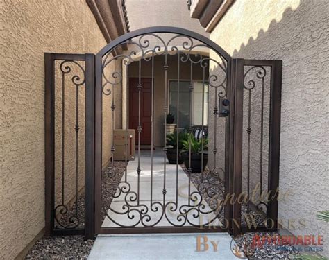 Wrought Iron Gates & Ornamental Gates - Affordable Fence & Gates