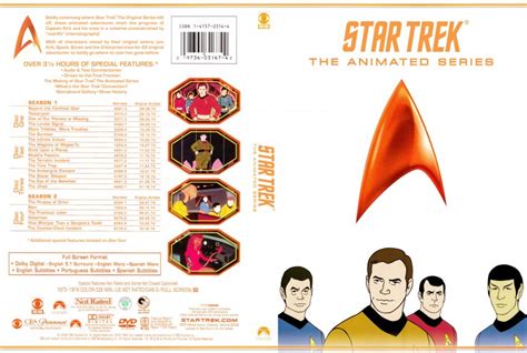 Star Trek: The Animated Series - TV DVD Custom Covers - 11228Star Trek Animated :: DVD Covers