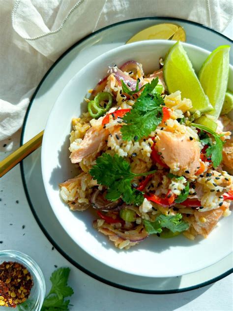 Salmon Fried Rice Recipe - factstory