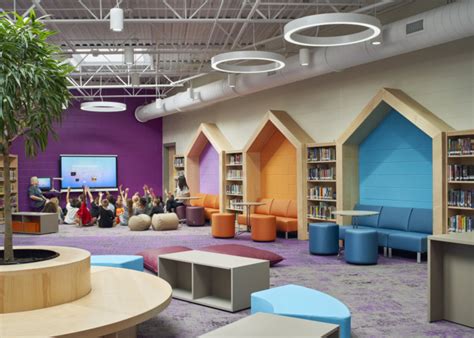 Inspiring Elementary School Library Designs - Education Snapshots