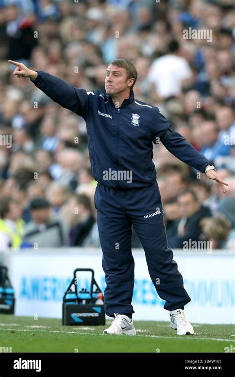 Lee Clark, Birmingham City manager Stock Photo - Alamy