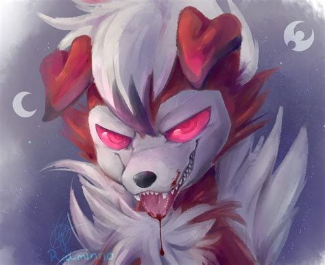 Lycanroc midnight form 💕 | Pokémon Amino