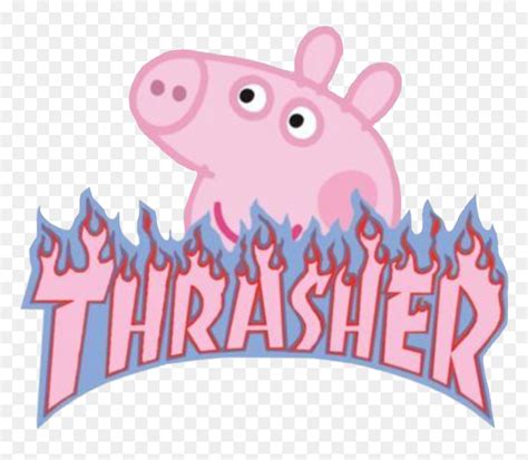 #thrasher #peppapig #aesthetic #peppa #pig #vsco #vscogirl - Peppa Pig ...