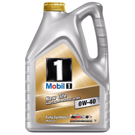 Mobil 1 New Life 0w40 Fully Synthetic Engine Oil. 5 Litre For | MicksGarage