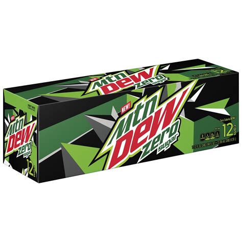 Mountain Dew Zero Sugar - 12pk/12 fl oz Cans – BrickSeek