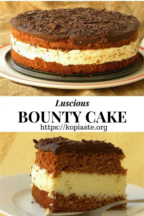 Luscious Bounty Cake - Kopiaste..to Greek Hospitality