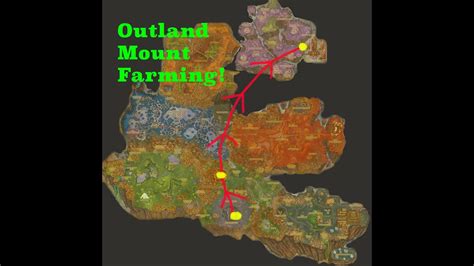 World of Warcraft: Outland Mount Farming - YouTube