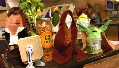 [VIDEO] Grocery Store Wars - organic veggie puppets vs bad guys | Dawn Productions