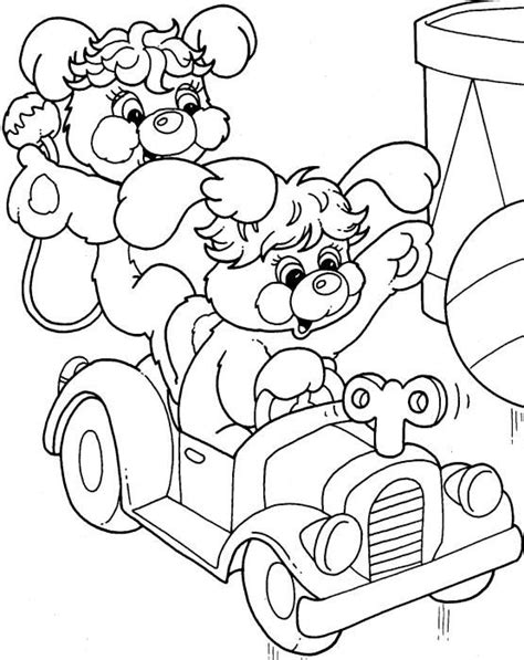 Popples Coloring Pages - Coloring Home