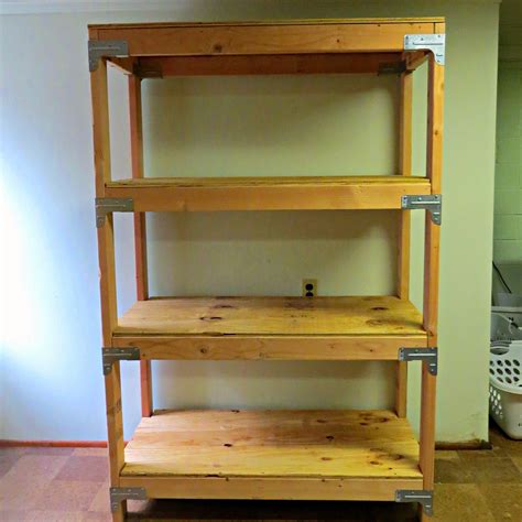 DIY 2x4 Shelving Unit - Sweet Pea