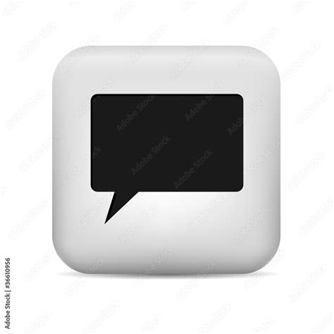 Chat button Stock Vector | Adobe Stock