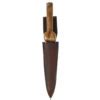 Brown Quality Leather Bollock Dagger Sheath 80/20 | Kilts-n-Stuff.com