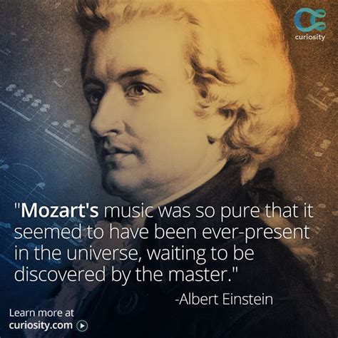 Quote on Mozart by Albert Einstein | Music appreciation, Mozart music, Classical music