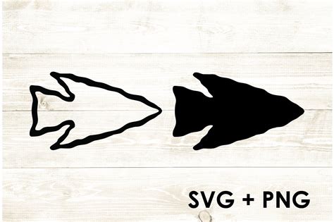 Arrowhead Outlined and Filled SVG Vector Graphic by Too Sweet Inc · Creative Fabrica