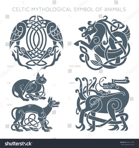 5,005 Celtic Animal Stock Vectors, Images & Vector Art | Shutterstock