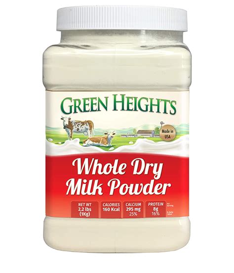 Whole Dry Milk Powder - 2.2 Pounds / (18+ Servings) - Walmart.com ...