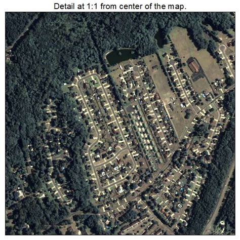 Aerial Photography Map of Rincon, GA Georgia