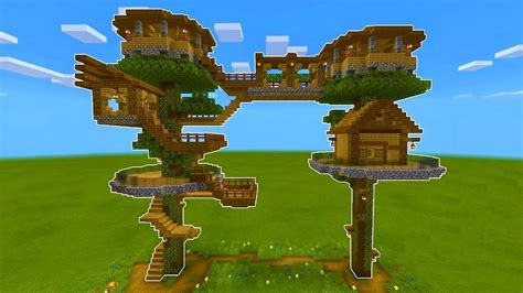 how to make a treehouse on minecraft How to make a minecraft tree house! - Family Room Layout