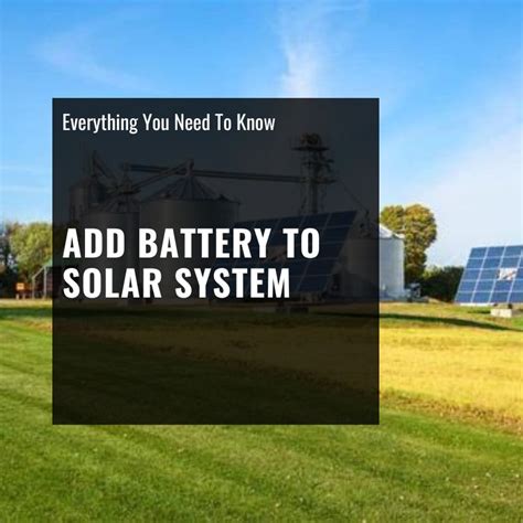 Add Battery to Solar System (Instructional Guide) - ShopSolarKits.com