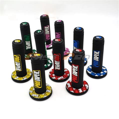 PRO TAPER Motorcycle Protaper Grips motocross Grip Handle Bar DIRT PIT ...