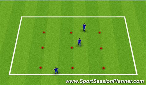 Football/Soccer: 1v1 and skills session (Technical: Ball Control, Beginner)