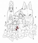 Spirited Away Coloring Pages  Printable sketch template